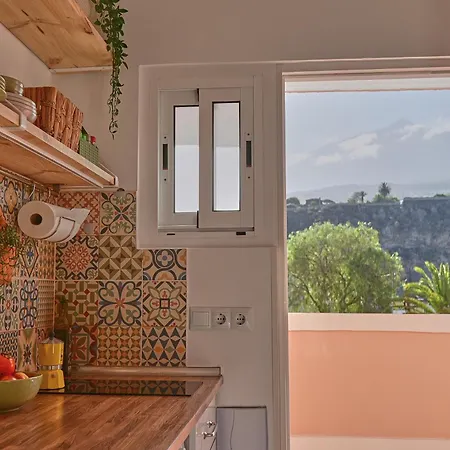 公寓 Casita Vistas - Oceanfront With Sea View San Marcos (Tenerife)